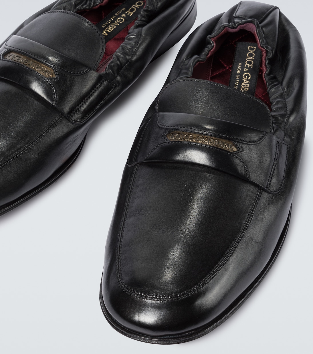Flexible leather loafers | Dolce&Gabbana