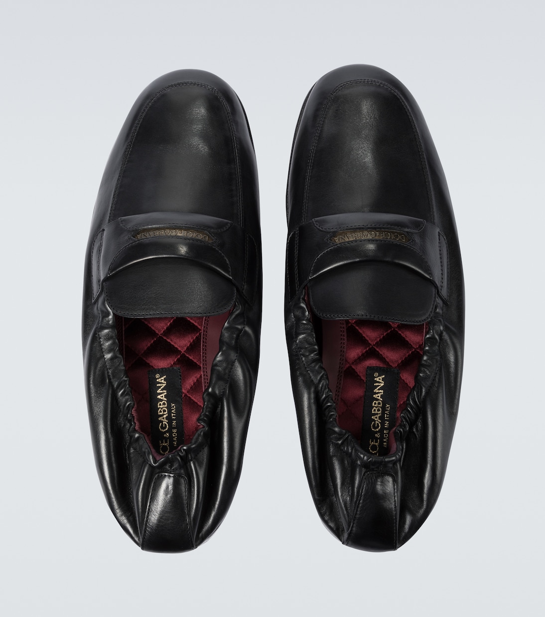 Flexible leather loafers | Dolce&Gabbana