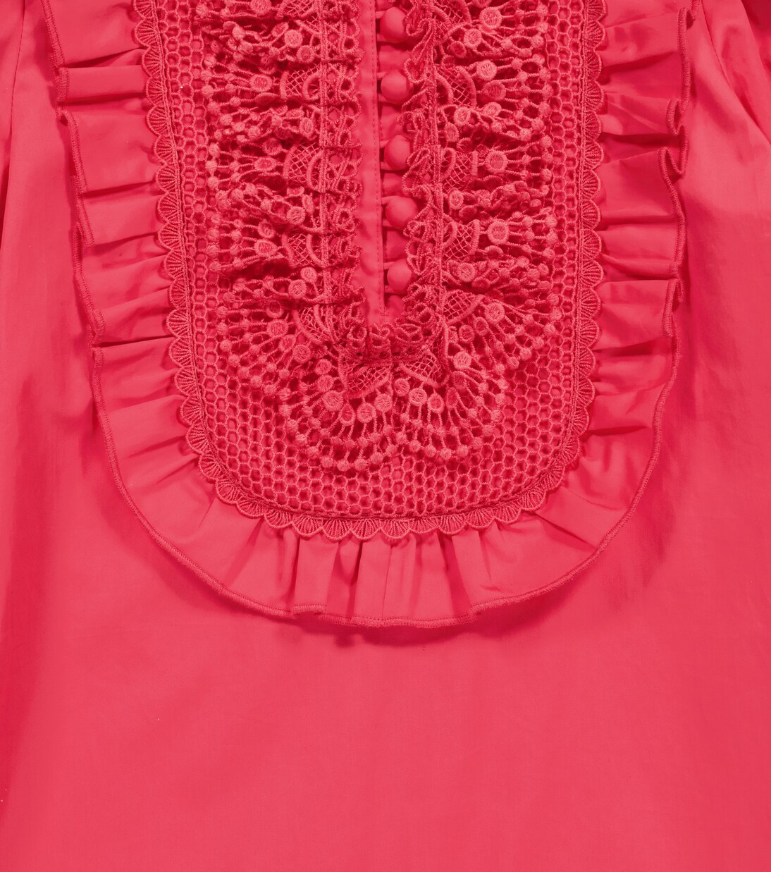 Robe en coton et dentelle | Self-Portrait Kids