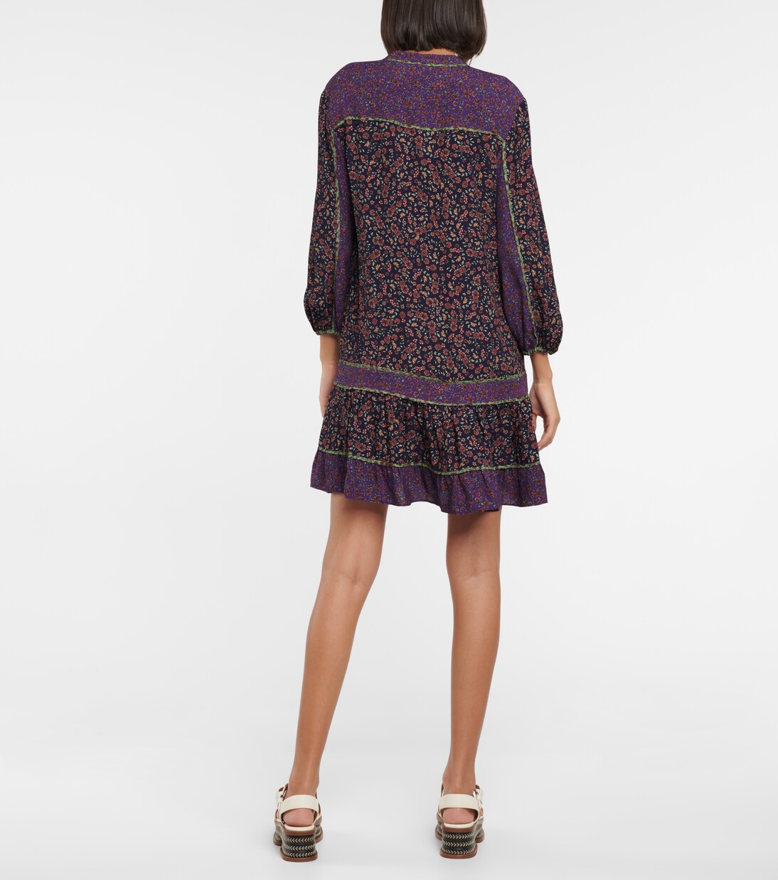 Robe Xanita à fleurs | Veronica Beard