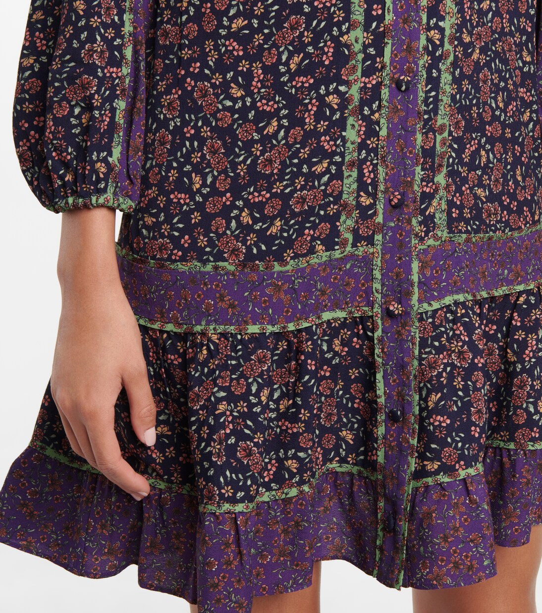 Robe Xanita à fleurs | Veronica Beard