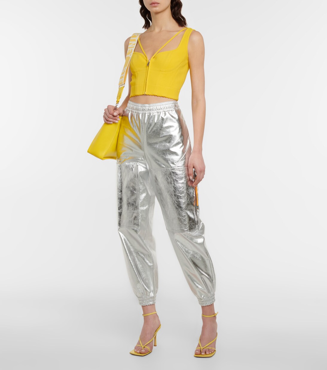 Bustier-Top aus Scuba | Stella McCartney