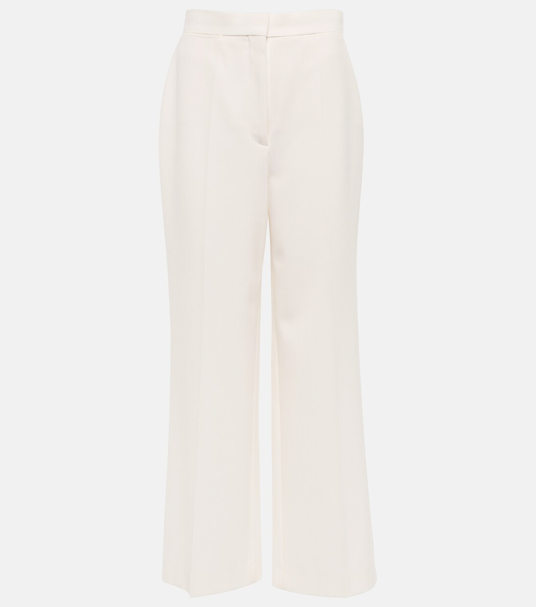 Pantalones anchos en sarga de tiro alto | Stella McCartney