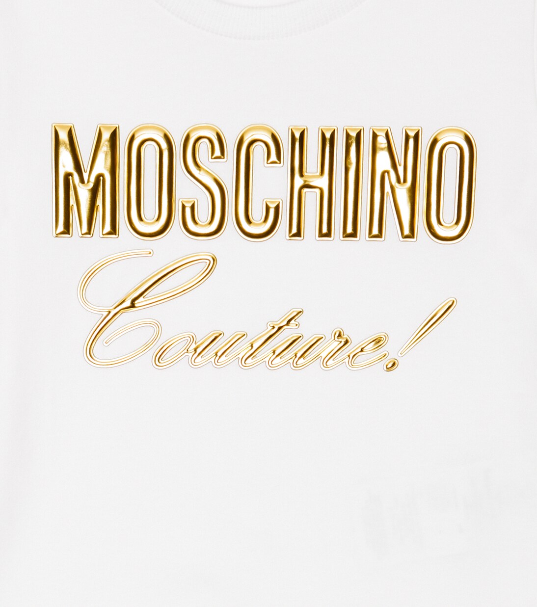 Logo cotton-blend T-shirt | Moschino Kids