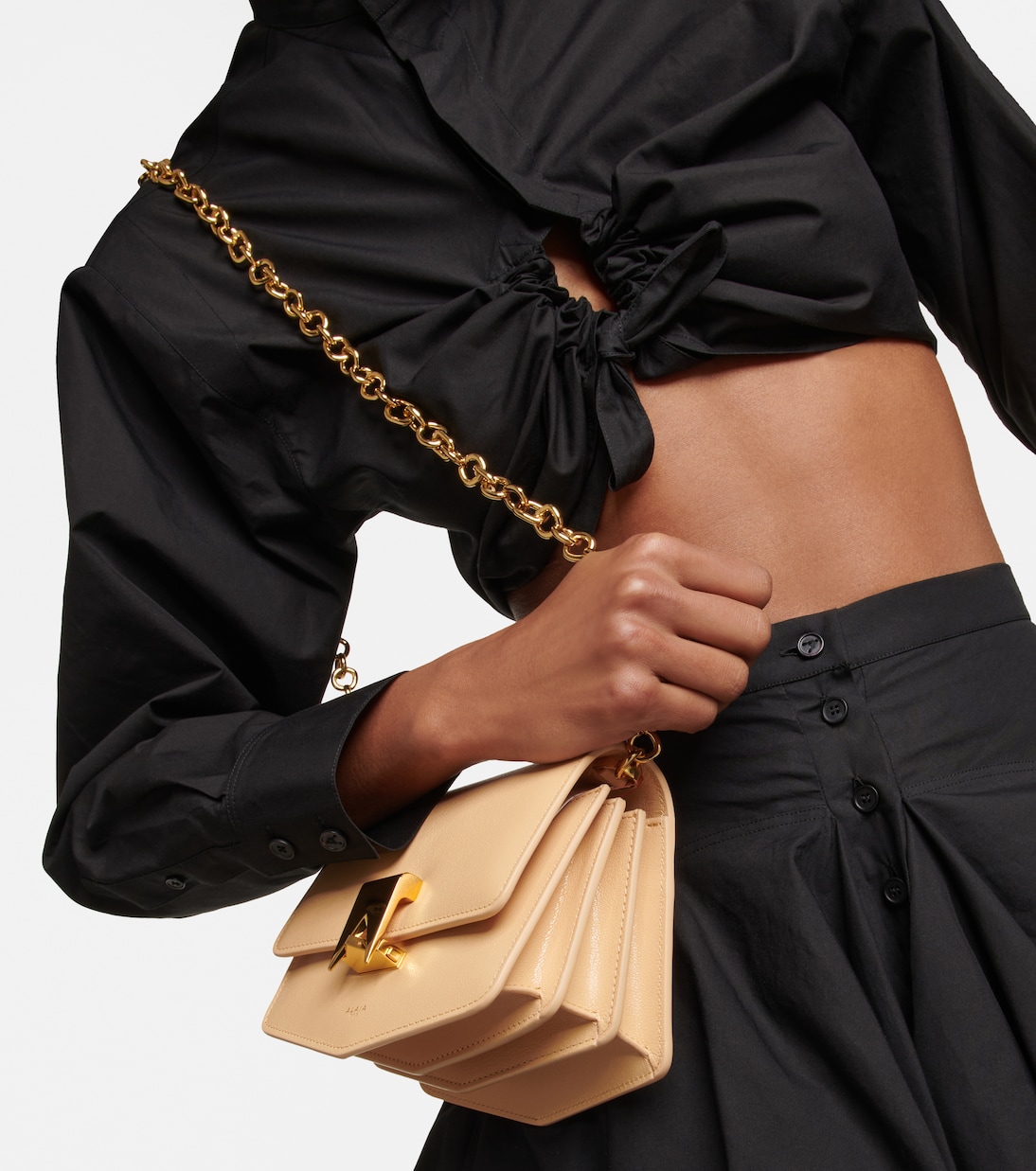 Borsa a tracolla Le Papa Small in pelle | Alaïa