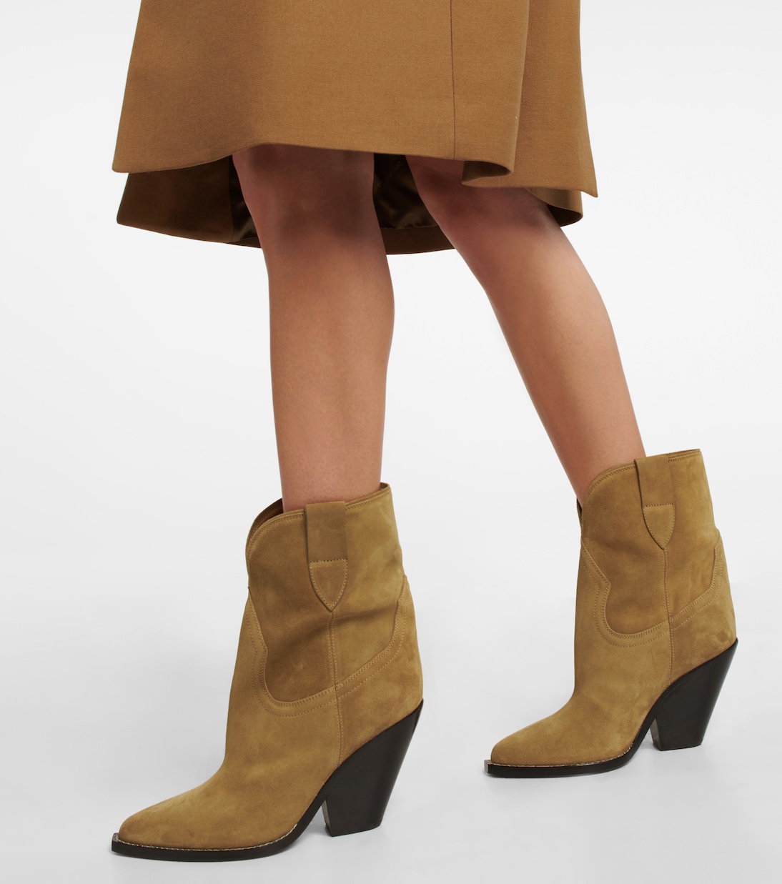Westernstiefel Leyane aus Veloursleder | Isabel Marant