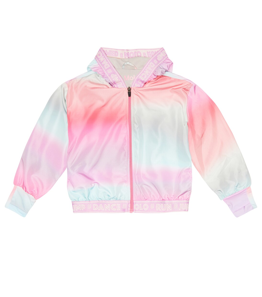 Sweat-shirt à capuche imprimé à logo | Molo