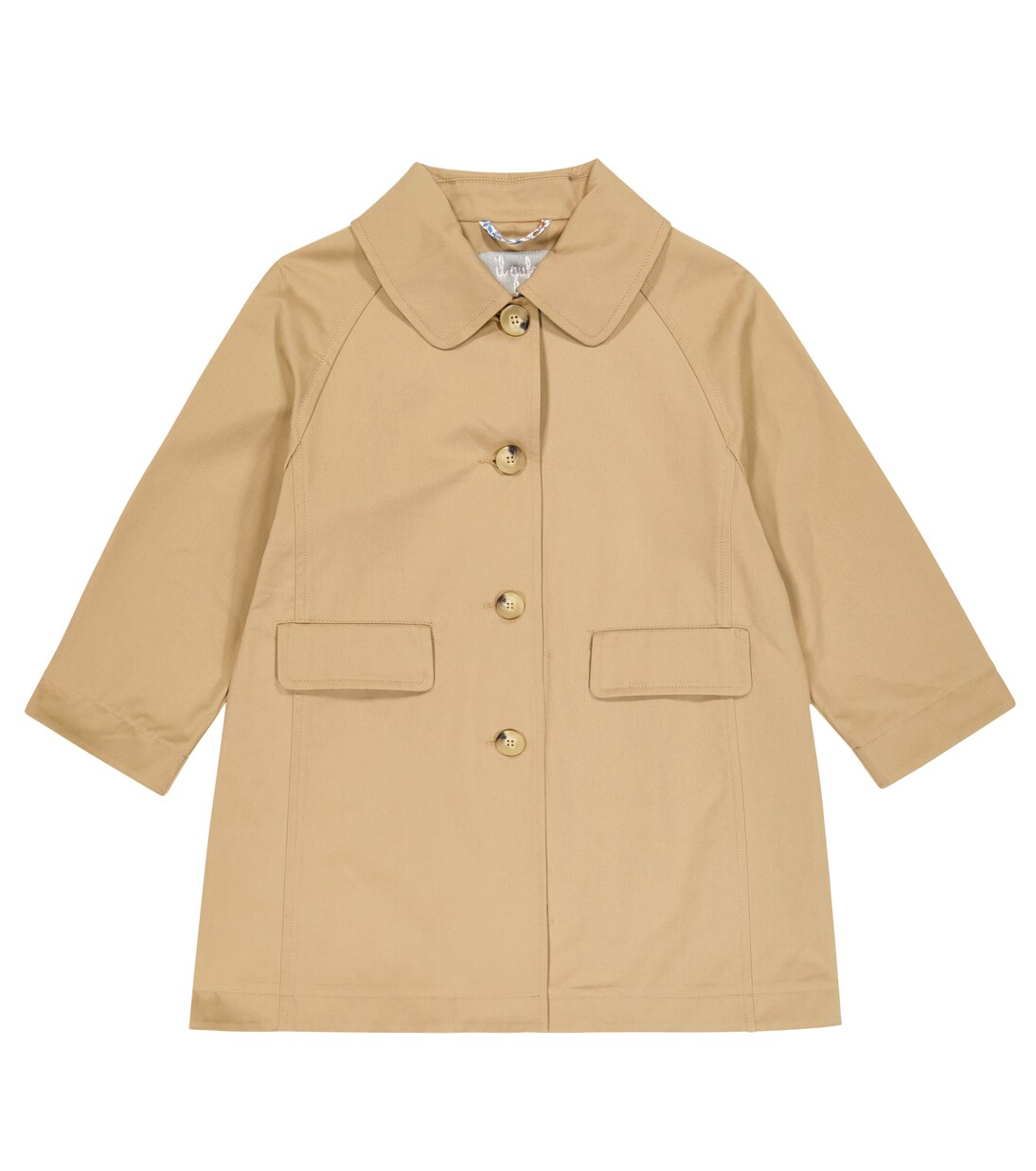 Cotton gabardine trench coat | Il Gufo