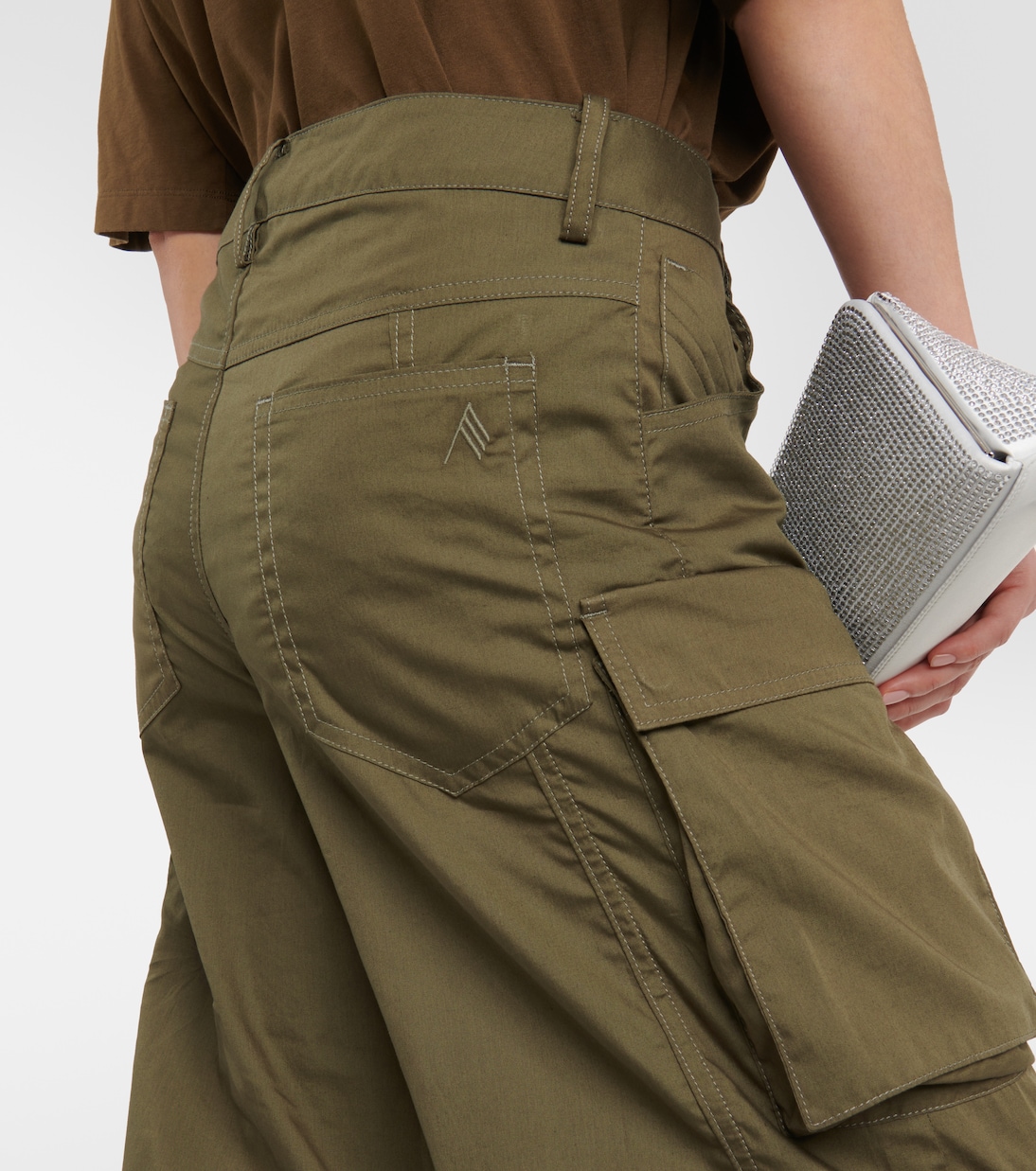Pantalon cargo Fern en coton | The Attico