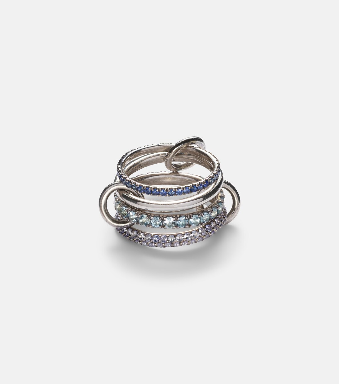 Ring Iris aus Sterlingsilber mit Edelsteinen | Spinelli Kilcollin