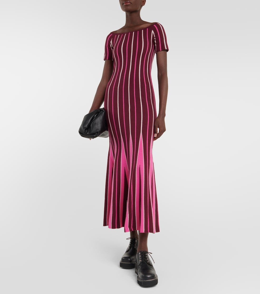 Pleated wool maxi dress | Gabriela Hearst