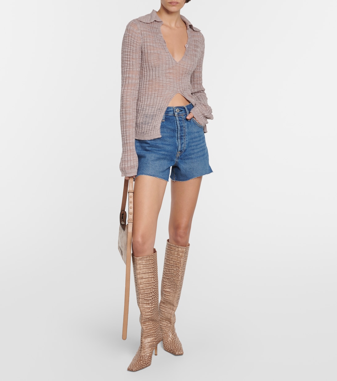 High-Rise Shorts '50s | Re/Done