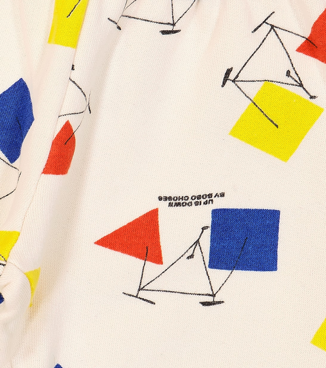 Baby printed cotton jersey sweatpants | Bobo Choses