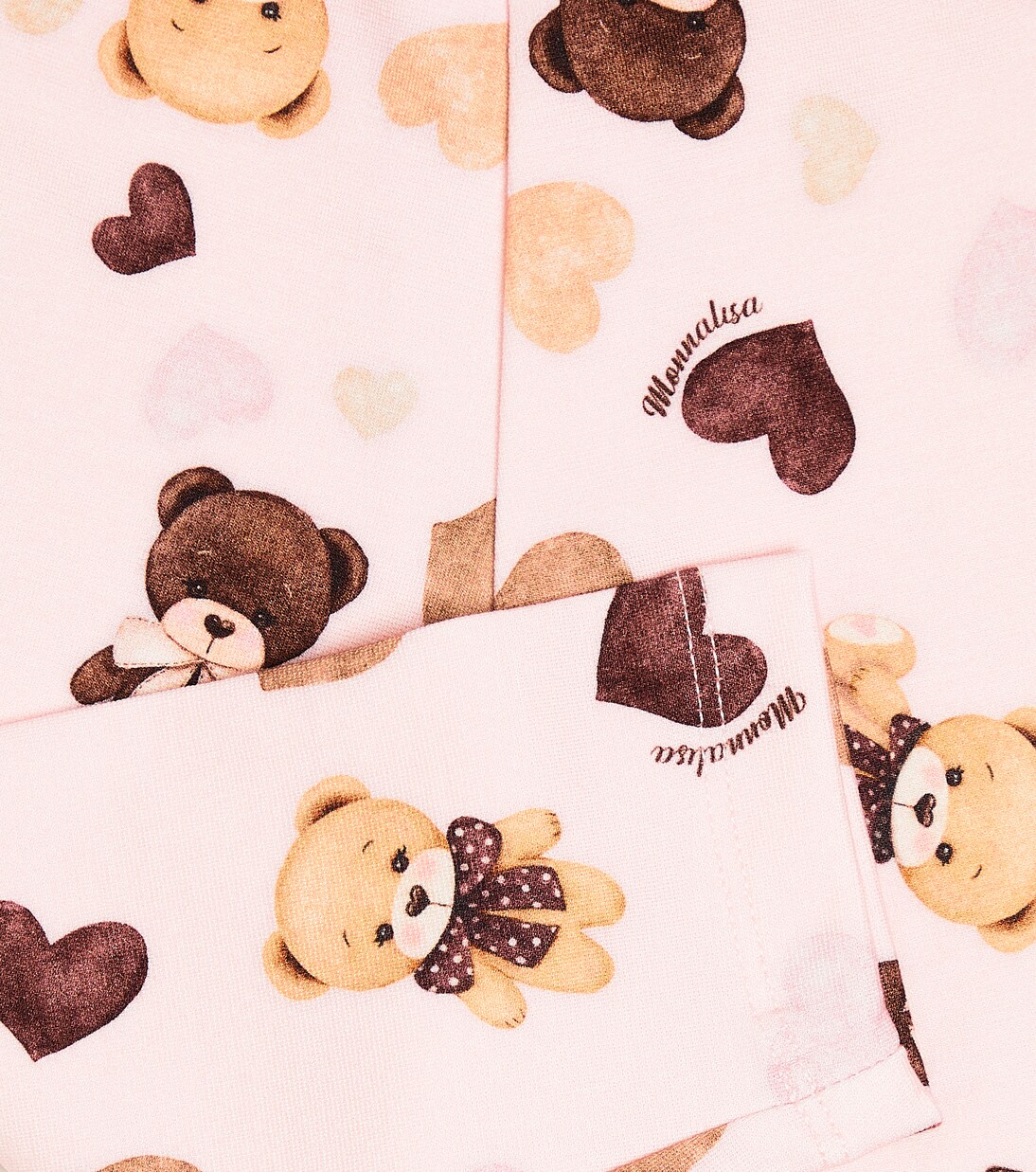 Baby printed cotton-blend leggings | Monnalisa