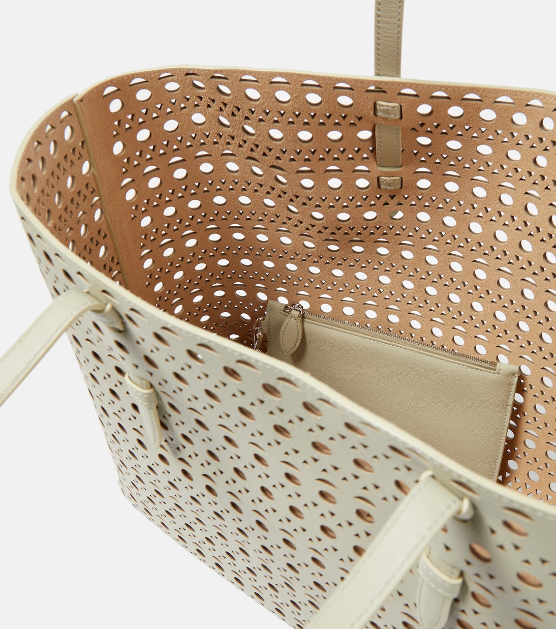 Borsa Mina 44 Vienne Wave in pelle | Alaïa