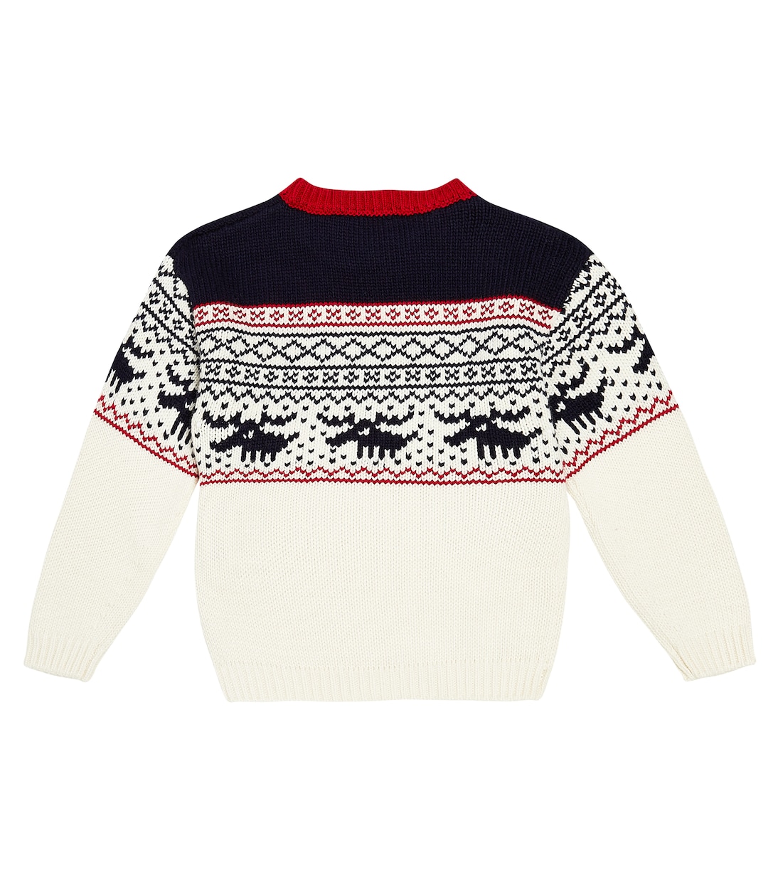 Danael jacquard sweater | Bonpoint