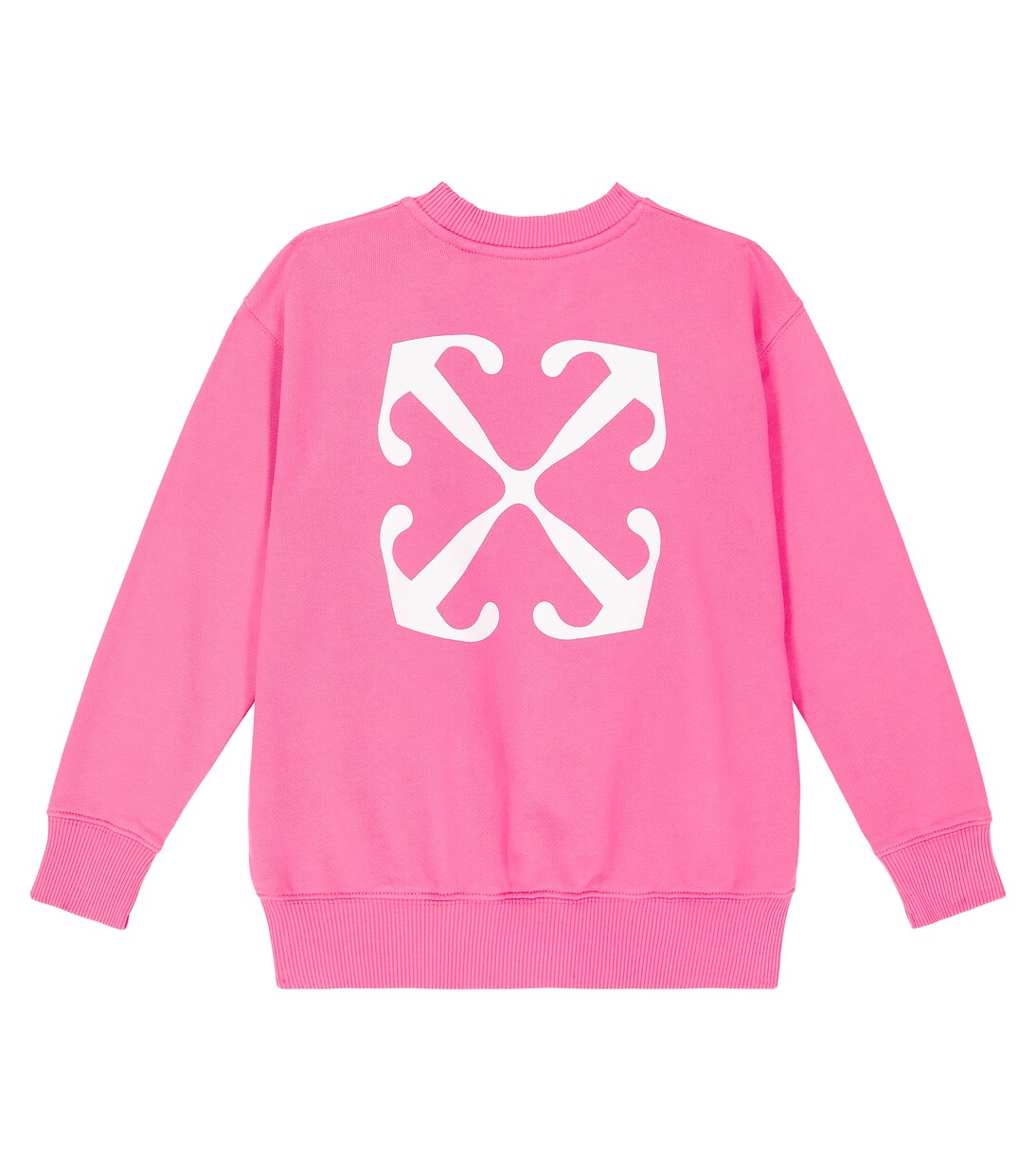 Arrows cotton sweatshirt | Off-White Kids