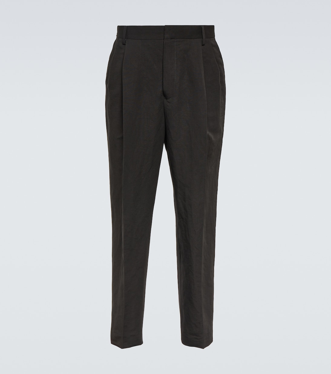 Pantaloni regular in lino e cotone | Dries Van Noten