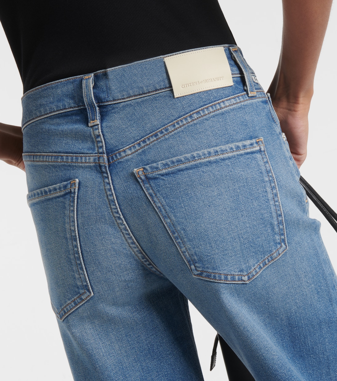 Mid-Rise Wide-Leg Jeans Loli | Citizens of Humanity