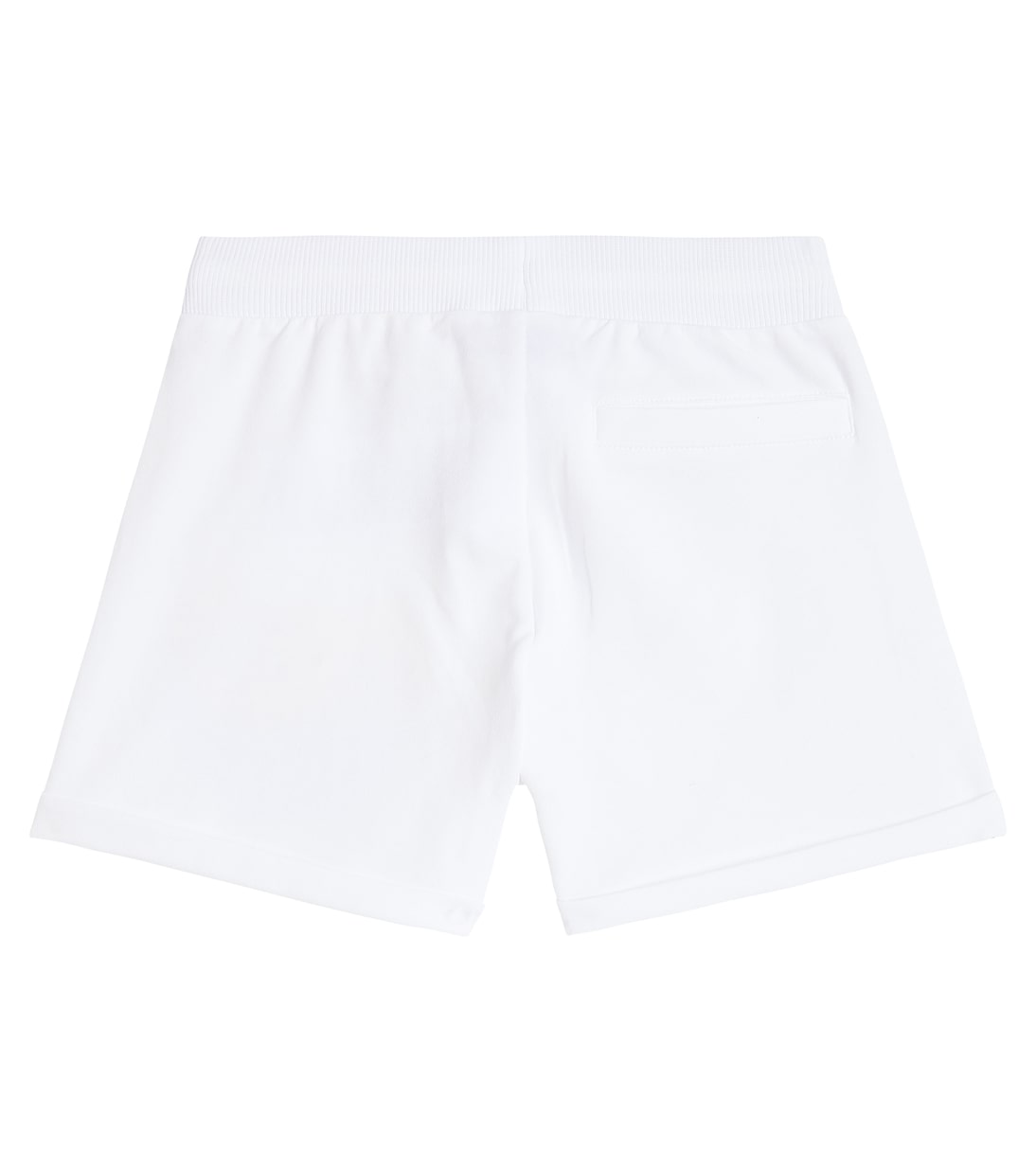 Printed cotton-blend jersey shorts | Moschino Kids