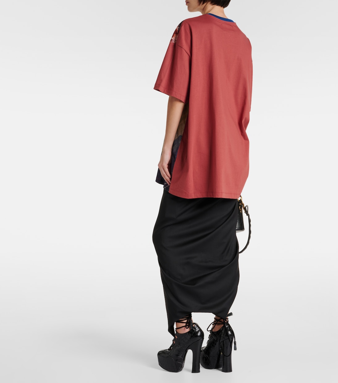 Oversize-T-Shirt Kiss aus Baumwoll-Jersey | Vivienne Westwood