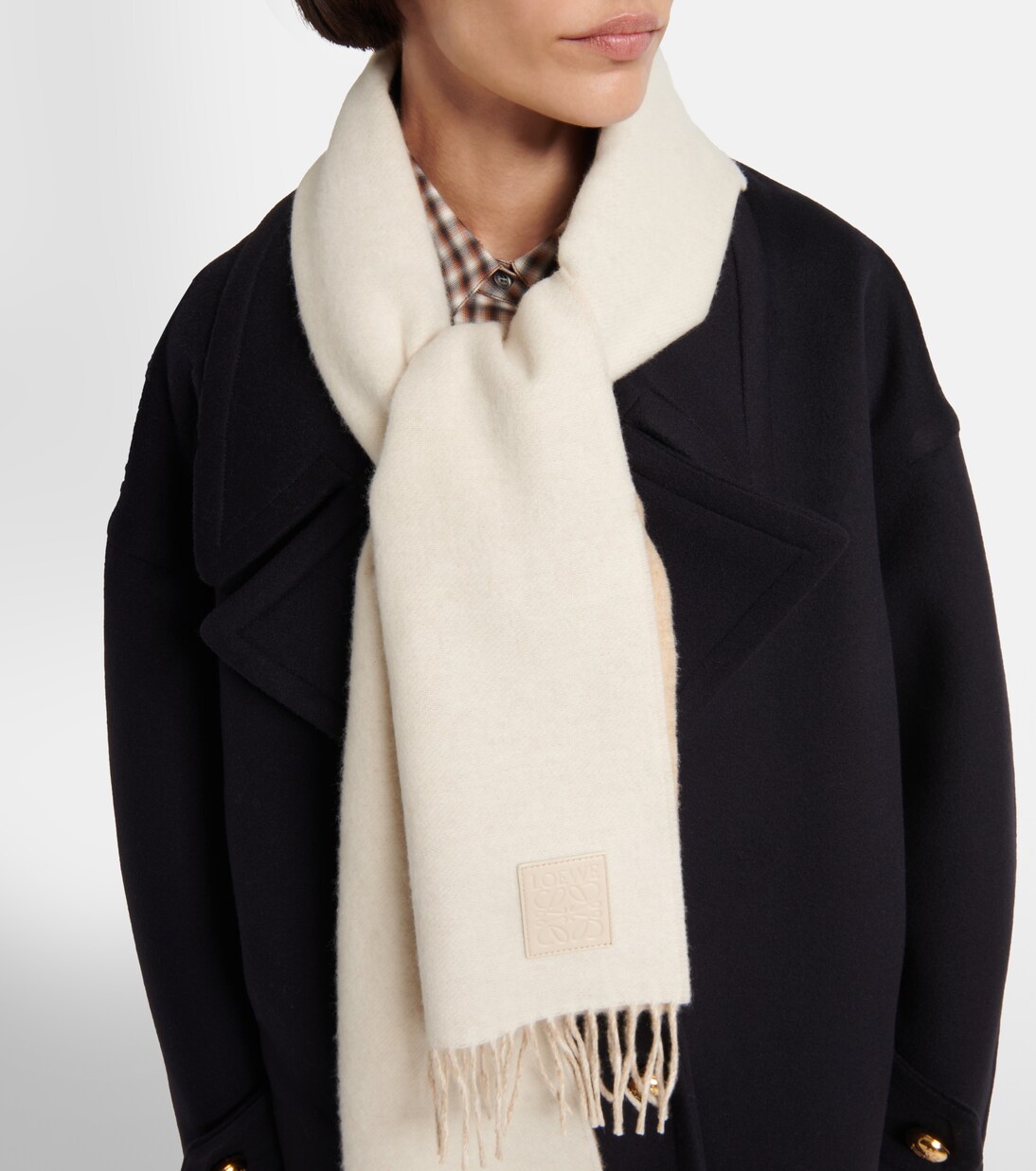 Wool and cashmere scarf | Loewe