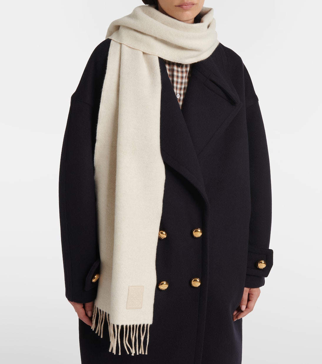 Wool and cashmere scarf | Loewe