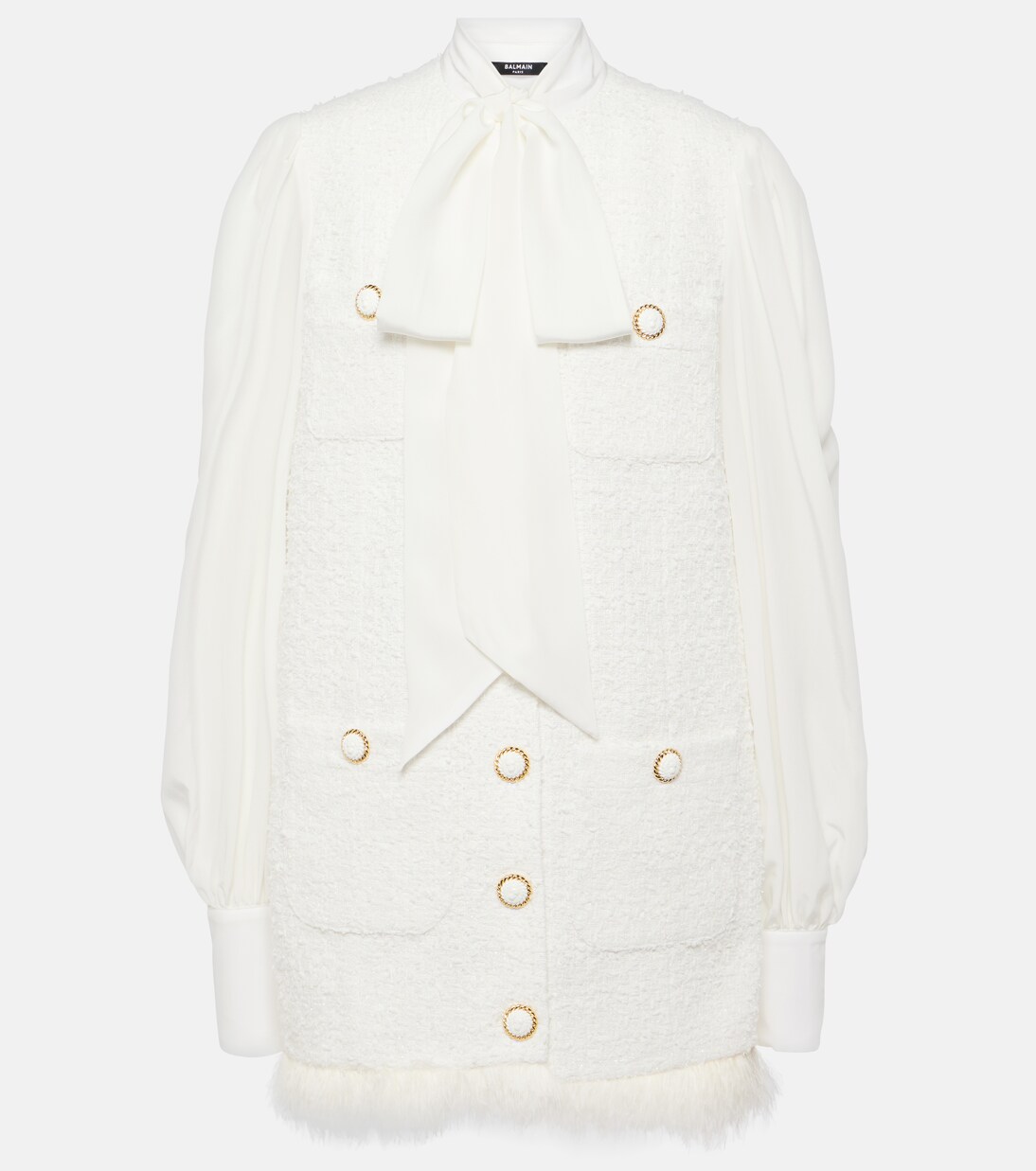 Minikleid aus Tweed | Balmain