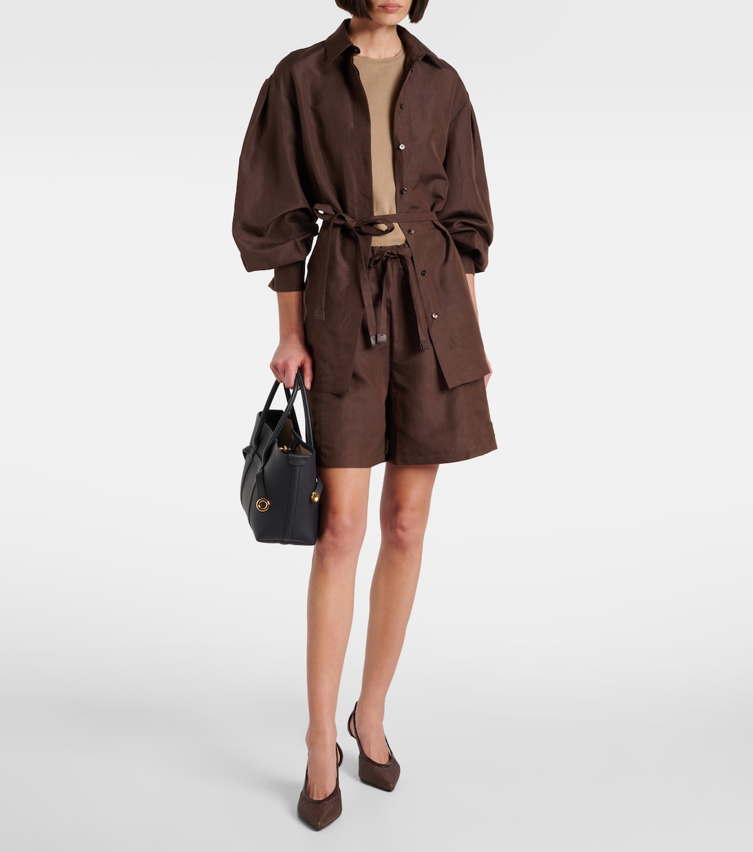 Pumps Straw mit Leder | Max Mara