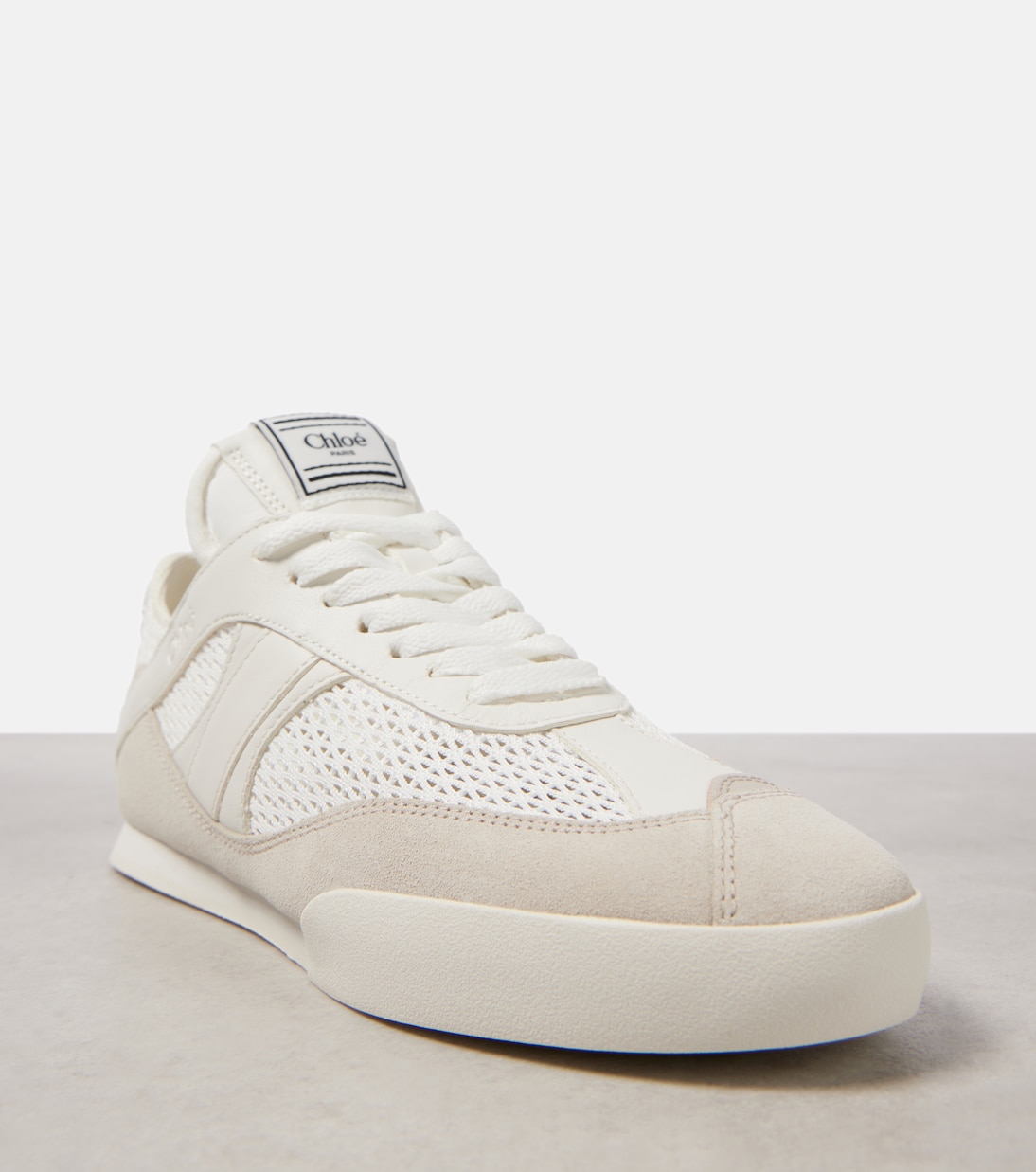 Chloé Kick 레더 로우탑 스니커즈 | Chloé