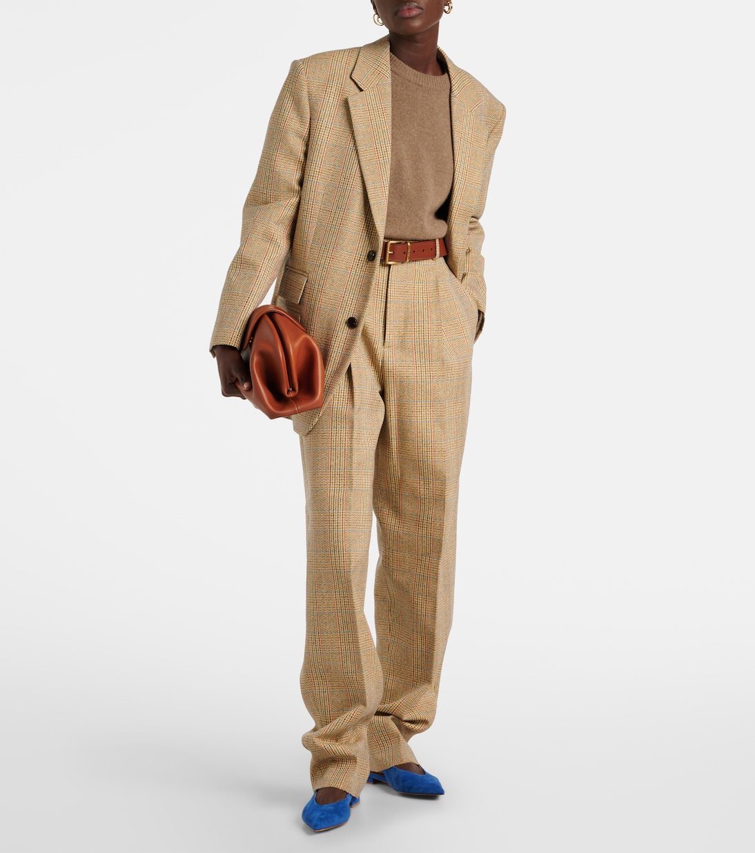 Suede slingback flats | Gianvito Rossi