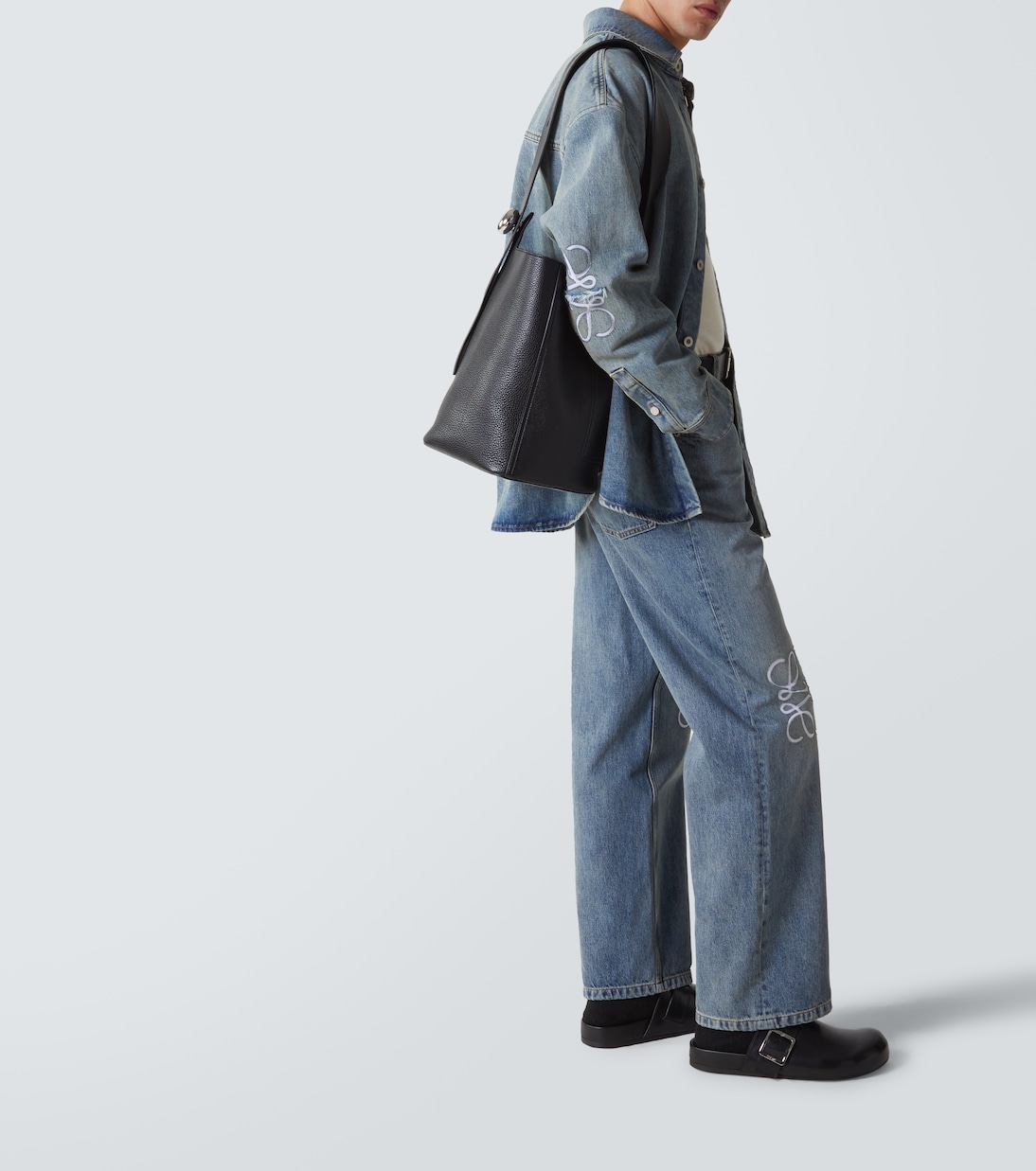 Slippers Ease aus Leder | Loewe