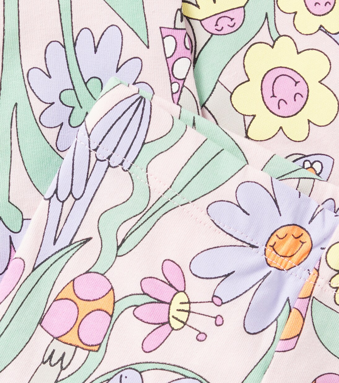 Baby printed cotton leggings | Stella McCartney Kids