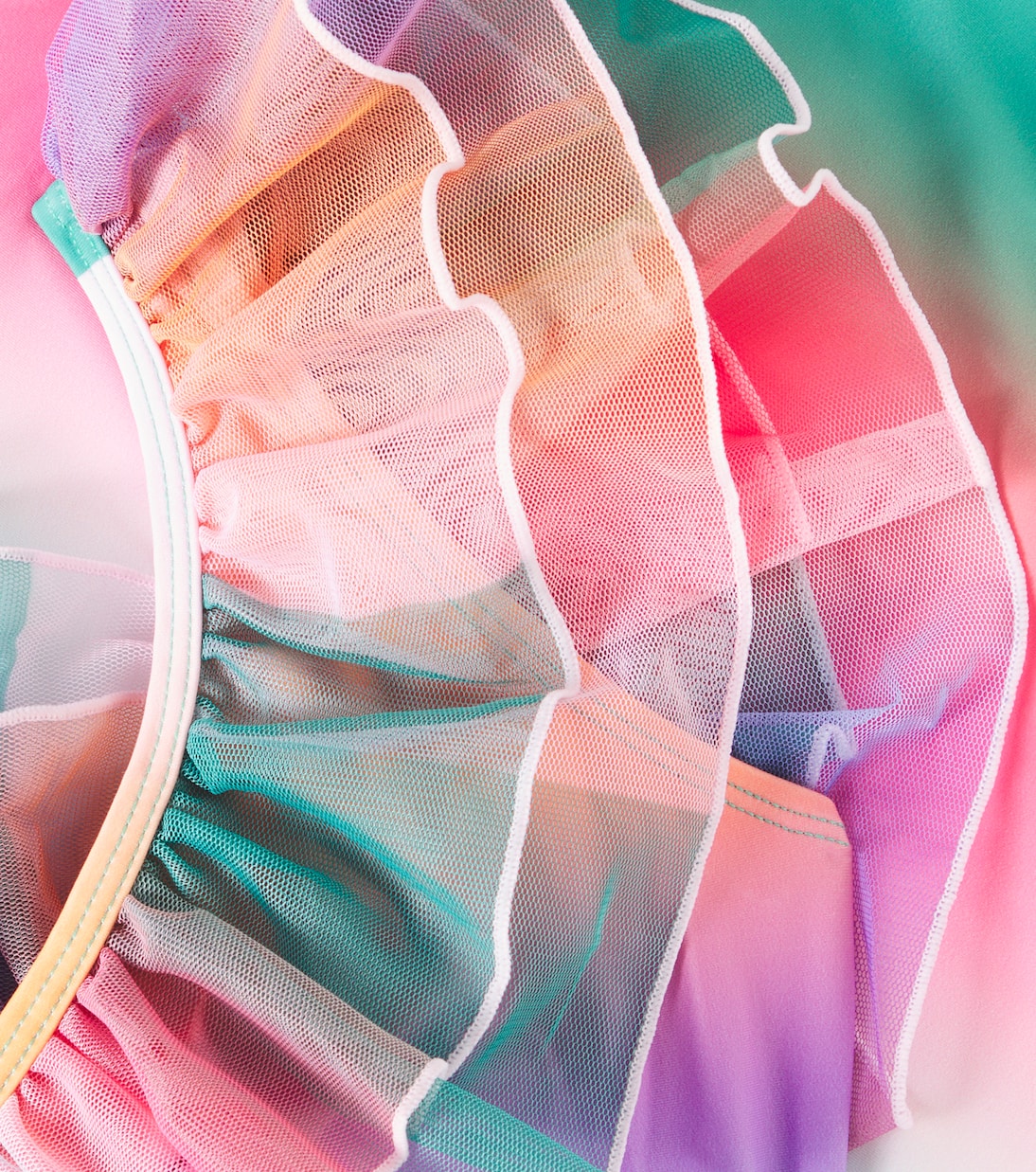 Nilla ruffled one-shoulder swimsuit | Molo