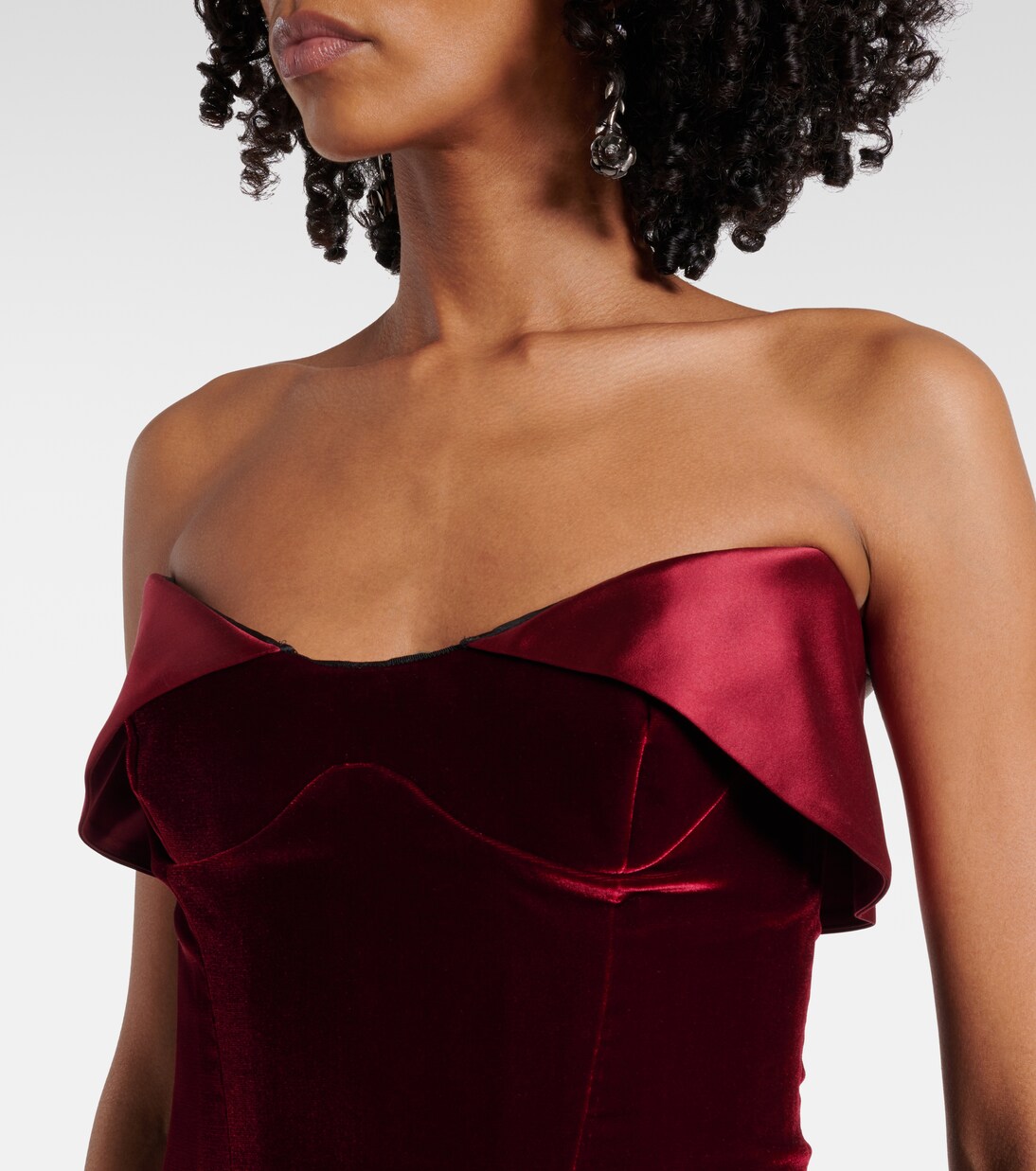 Robe en velours | Mugler