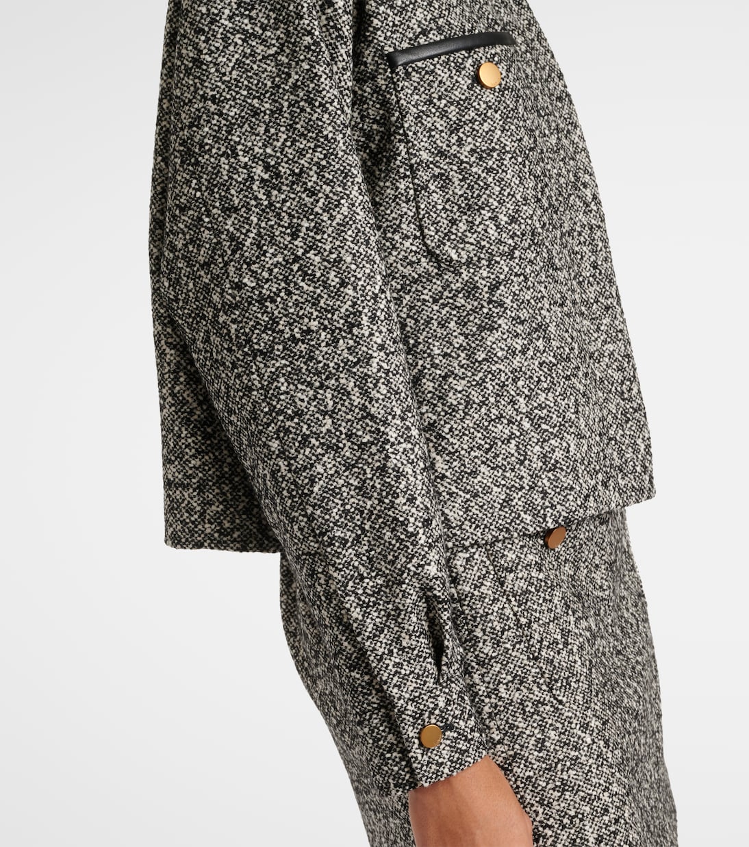 Veste Demien en tweed de laine mélangée | Max Mara