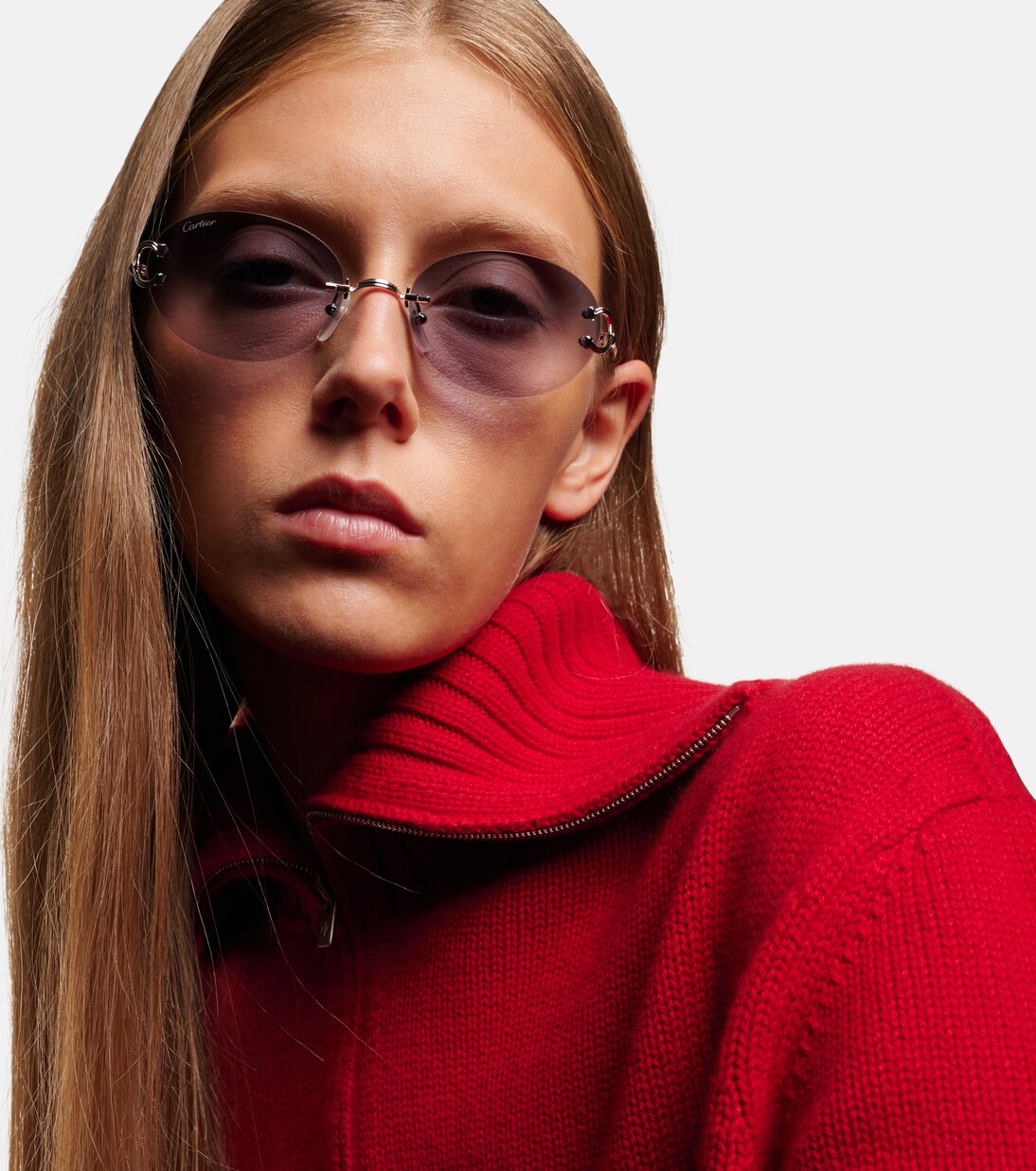 Classic C De Cartier oval sunglasses | Cartier Eyewear Collection