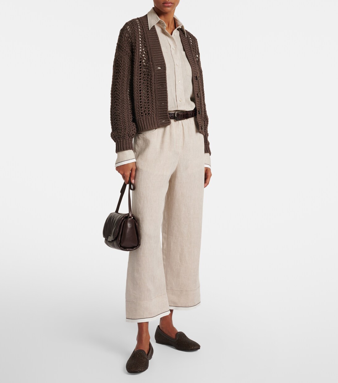 Hemd aus Leinen | Brunello Cucinelli