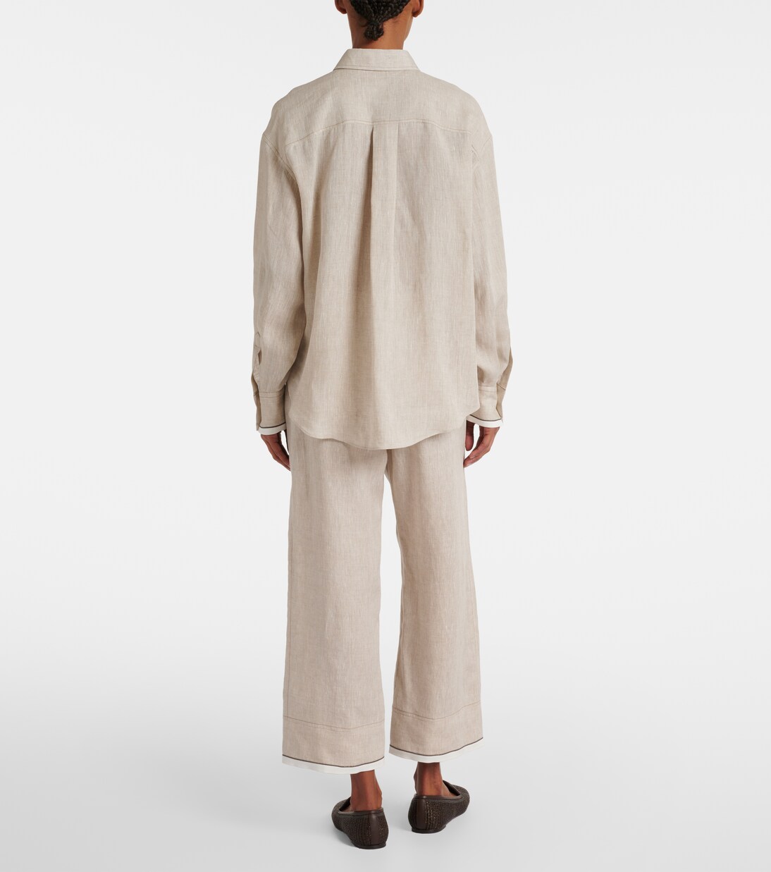 Hemd aus Leinen | Brunello Cucinelli