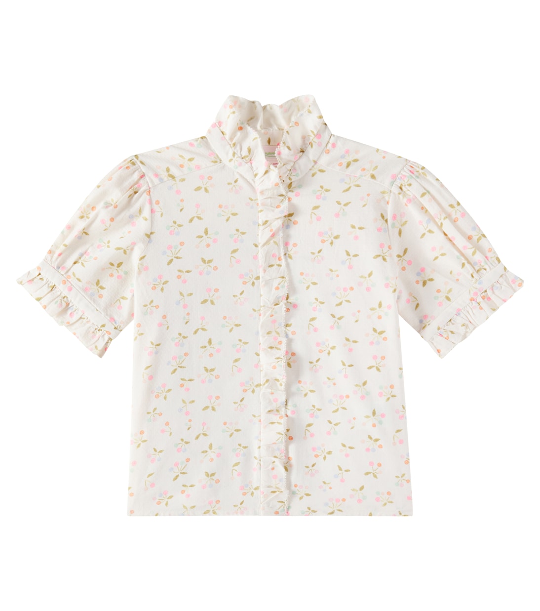 Camisa Cindy de algodón estampada | Bonpoint