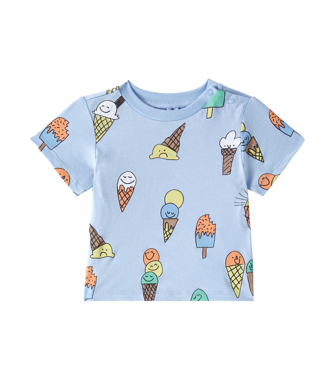 Baby printed cotton jersey T-shirt | Stella McCartney Kids