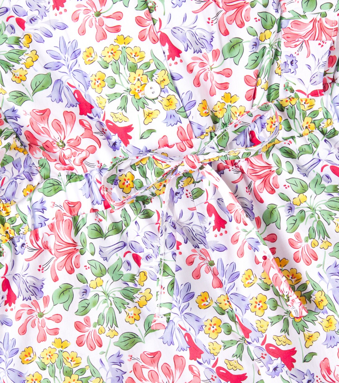 Floral cotton jumpsuit | La Coqueta