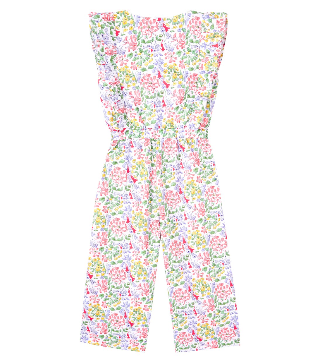 Floral cotton jumpsuit | La Coqueta
