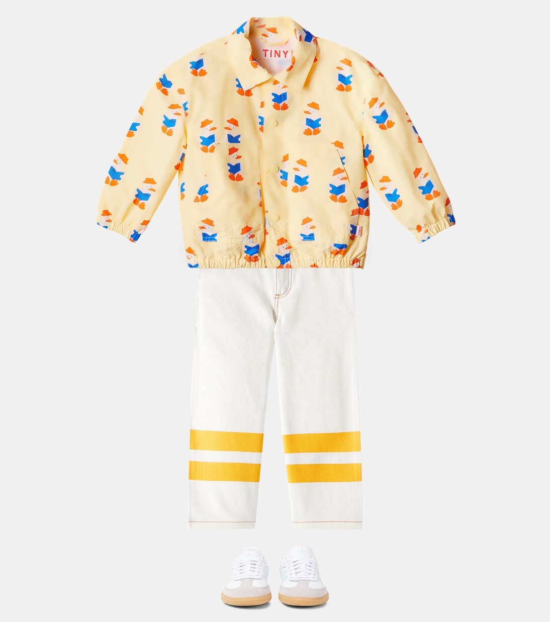 Readers printed jacket  | Tinycottons