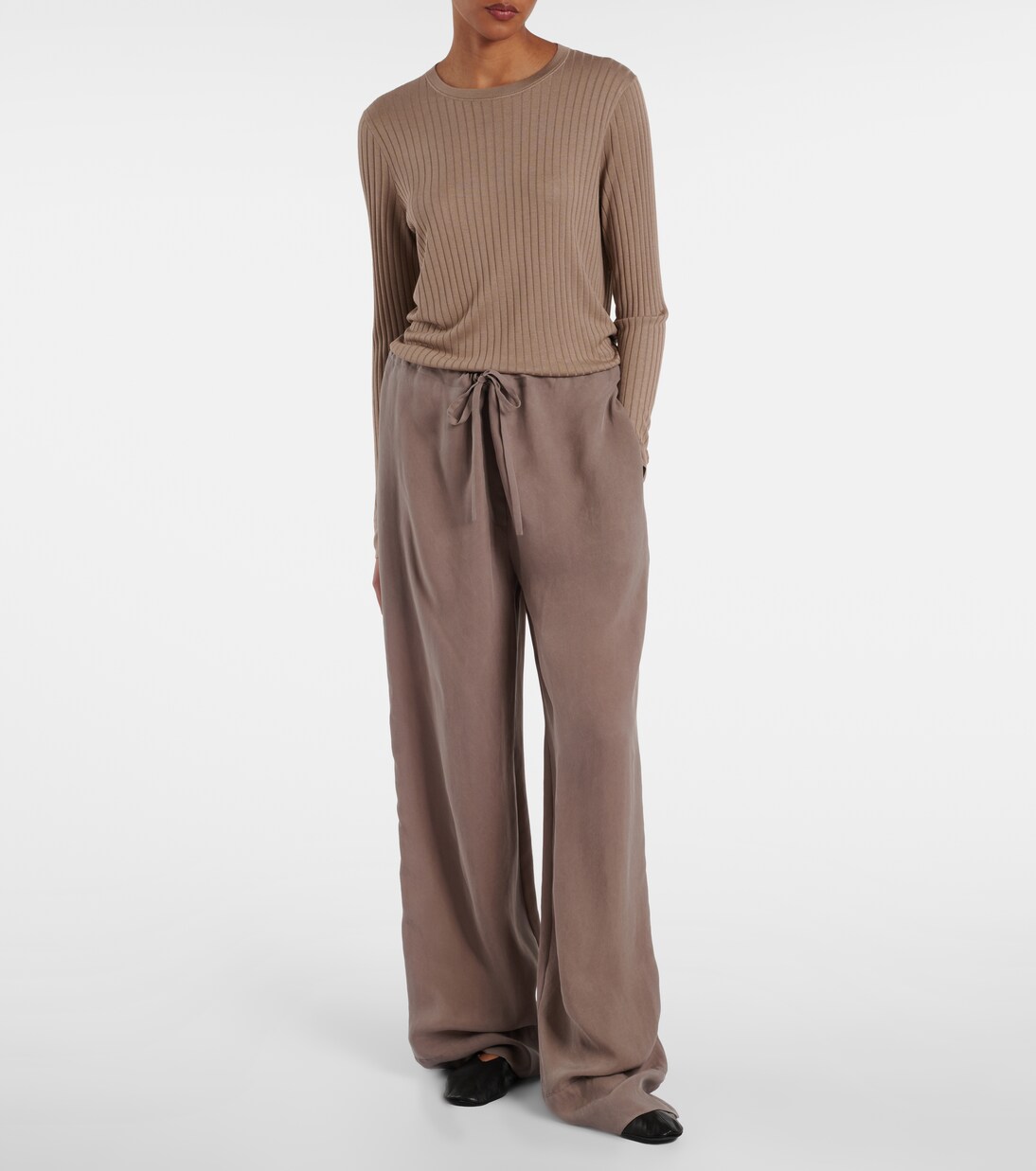 Top acanalado Keya | The Row