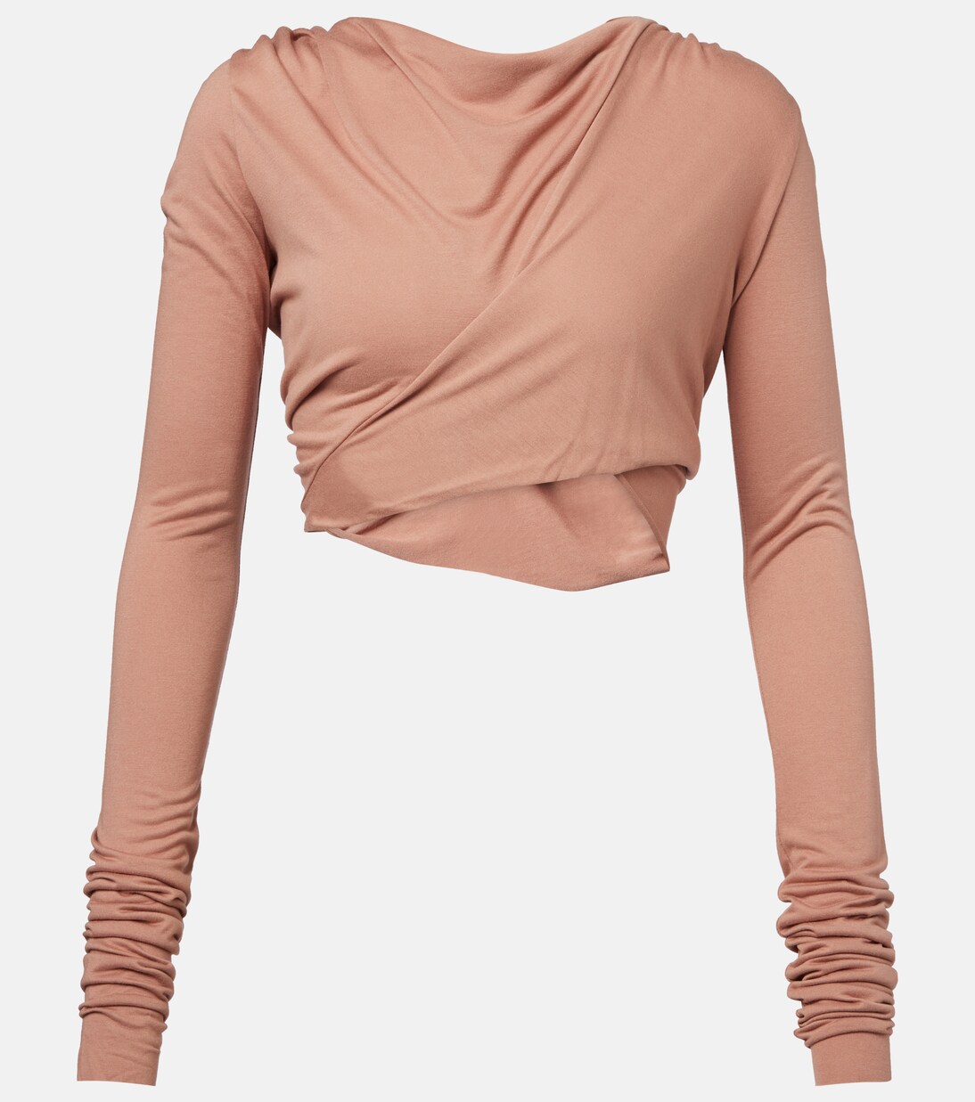 Cropped-Top Jade aus Jersey | Rick Owens