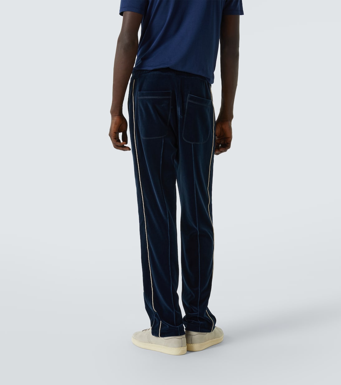Cotton-blend velour track pants | Tom Ford