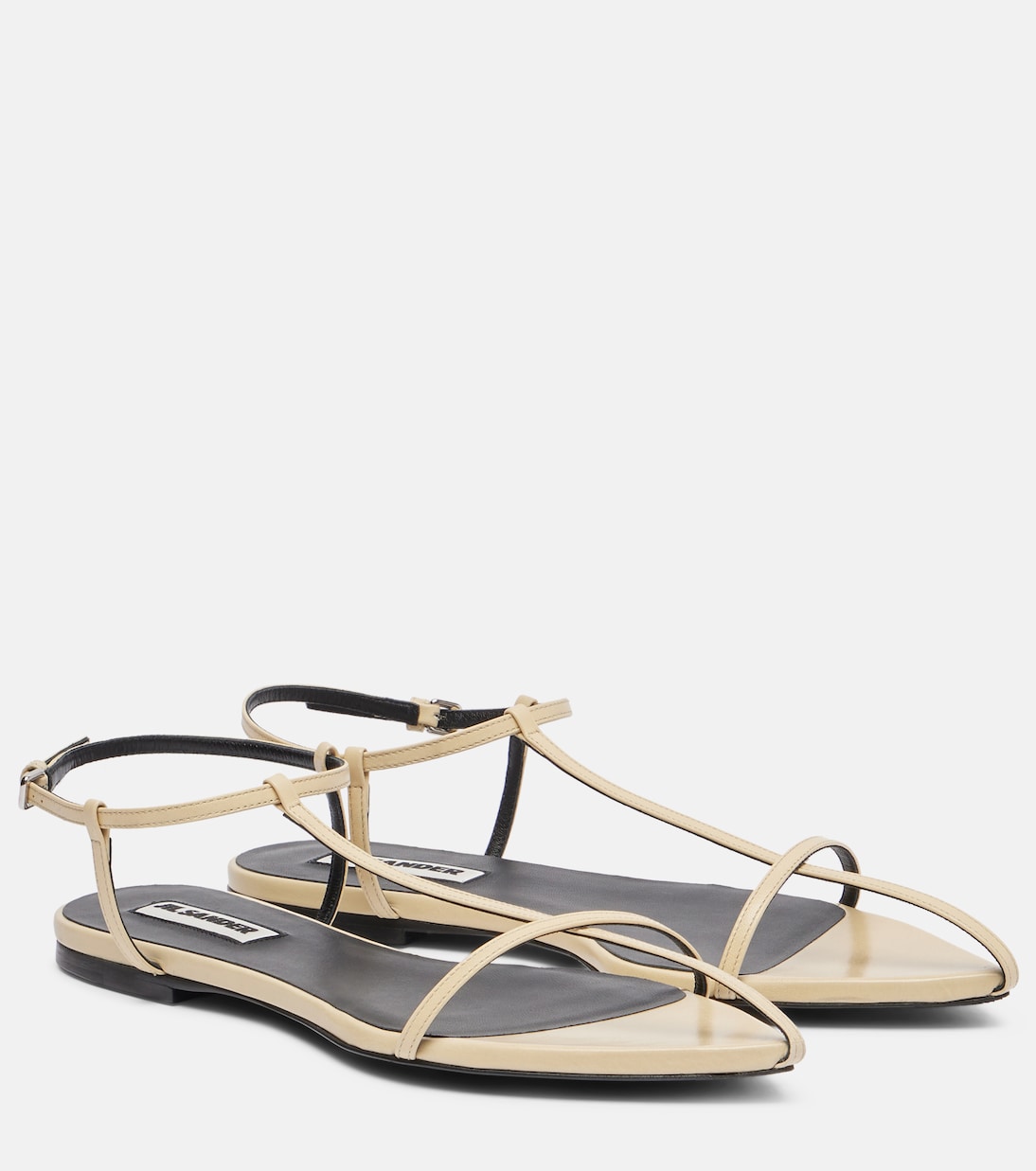 Sandalen aus Leder | Jil Sander