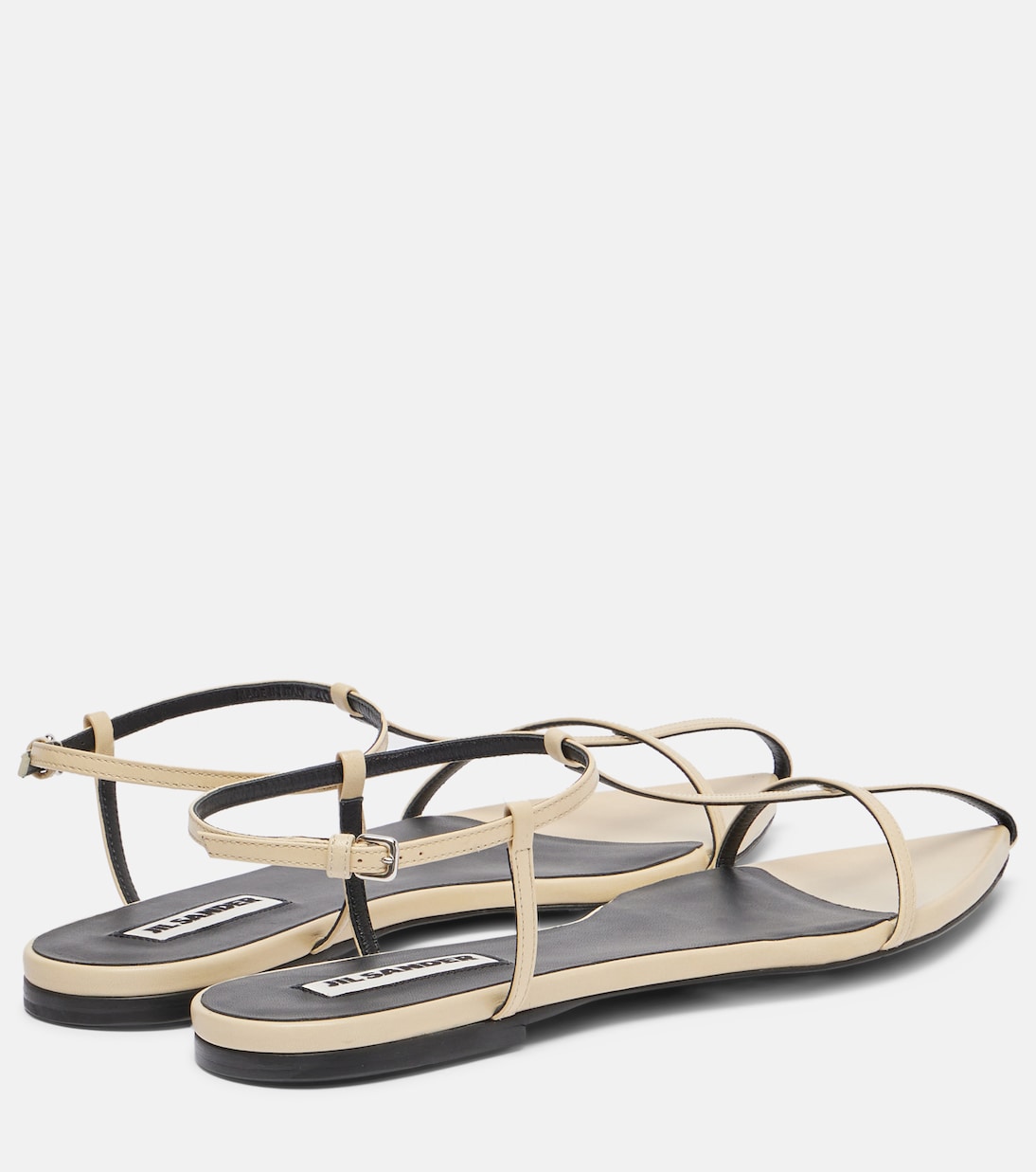 Sandalen aus Leder | Jil Sander