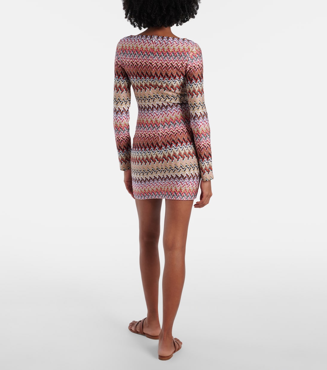 Robe Zig Zag en lamé | Missoni